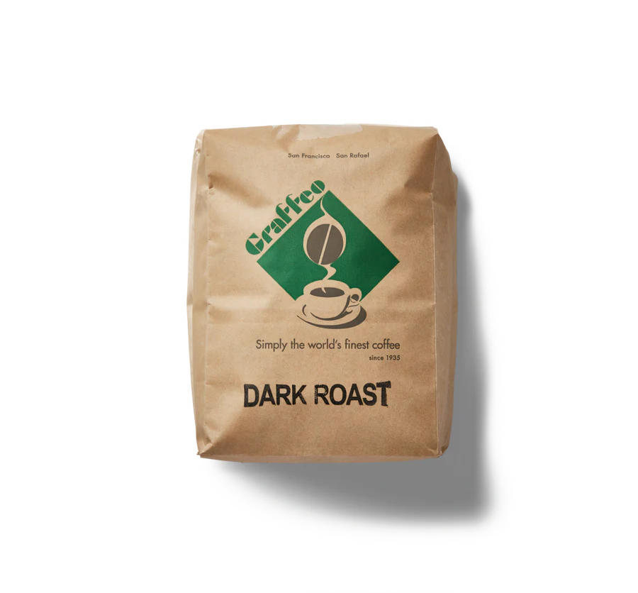 Graffeo kraft coffee bag — Dark Roast